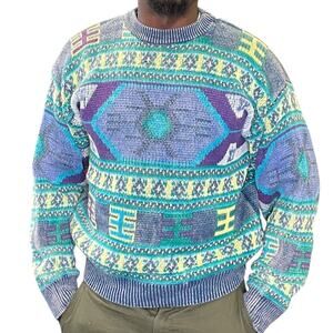 Vintage Southwestern Sweater size M Men's Women's Unisex